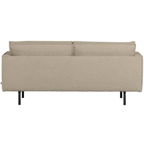 2,5-Sitzer Sofa Rodeo Bouclé Beige - Bouclé - Eisen - 190 x 85 x 86 cm