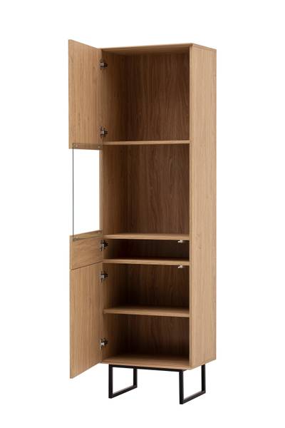 Standvitrine Mavony Eiche Dekor