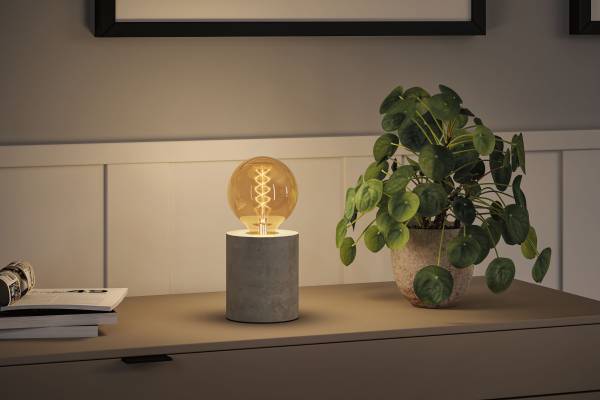 Ampoule LED Rustic Shine Globe S Verre coloré - Doré