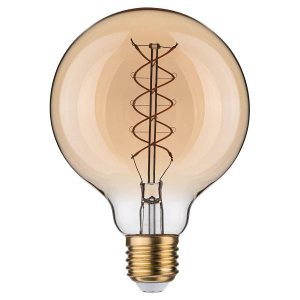 Ampoule LED Rustic Shine Globe S Verre coloré - Doré