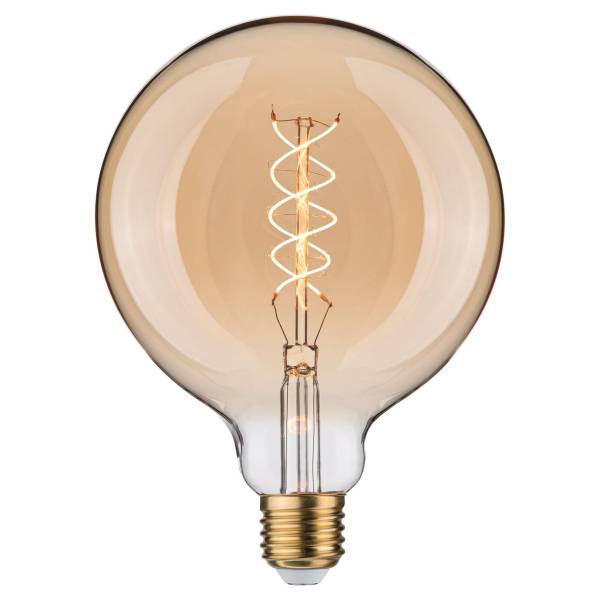 Ampoule LED Globe Rustic Shine Verre coloré - Or