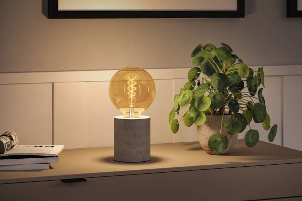 Ampoule LED Globe Rustic Shine Verre coloré - Or