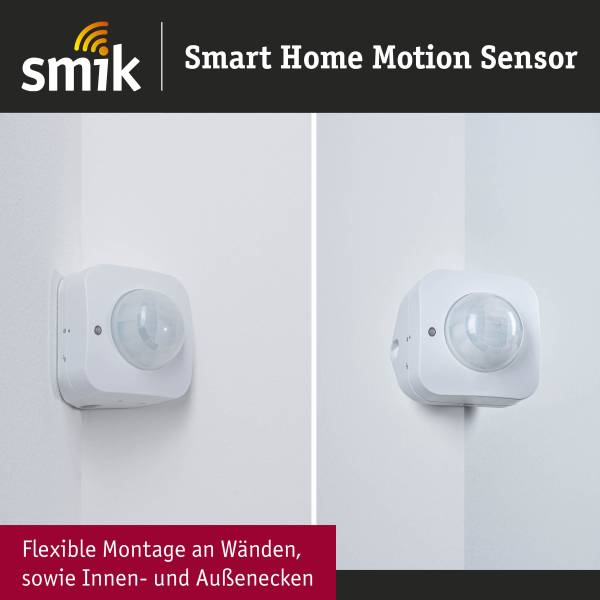 Détecteur de mouvement Smart Home Plastique - Blanc