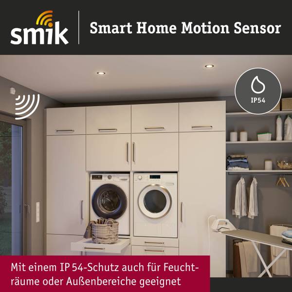 Détecteur de mouvement Smart Home Plastique - Blanc