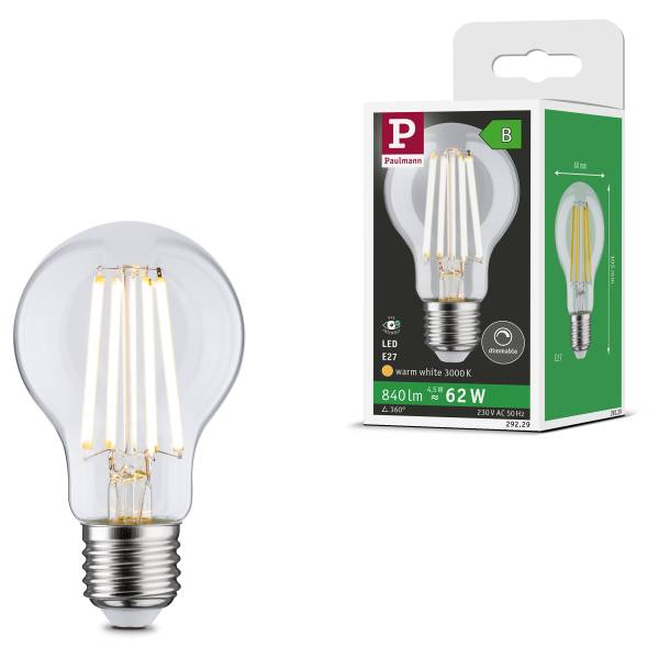 Ampoule LED Eco-Line Verre clair - Blanc chaud