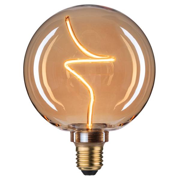 Ampoule LED Floating Shine Globe A Verre clair - Doré