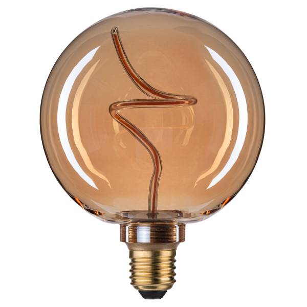 Ampoule LED Floating Shine Globe A Verre clair - Doré