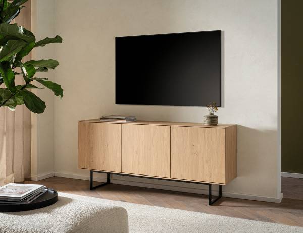 TV-Lowboard Mavony Eiche Dekor - Breite: 150 cm