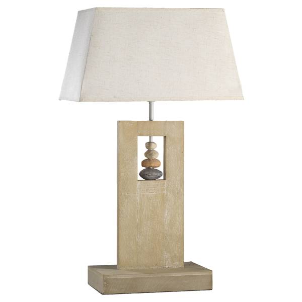 LED-Tischleuchte 4849 Miriel grande Baumwollstoff - 1-flammig