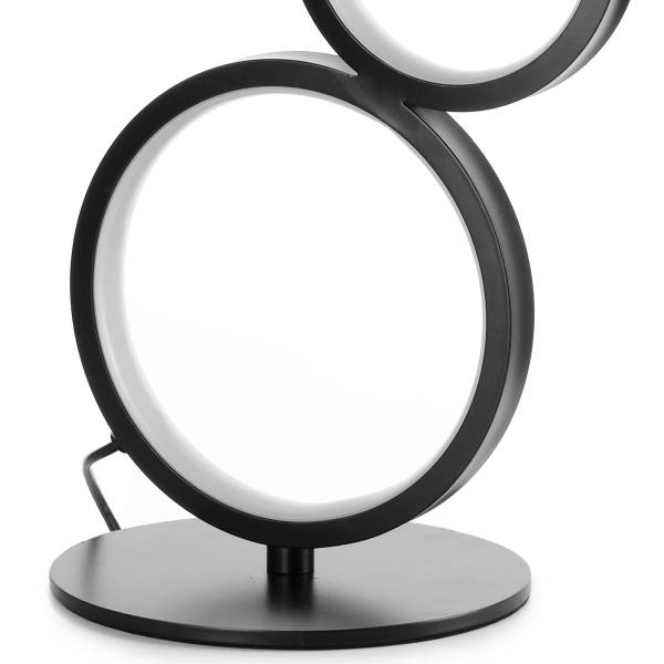 LED-Tischleuchte 5045 Rings Aluminium - 1-flammig