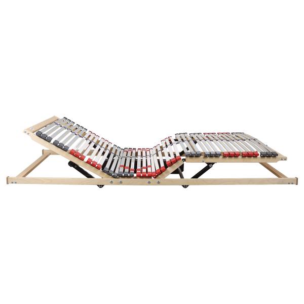 Lattenrost Praktico - mit Motor Grau / Natur - 90 x 200cm