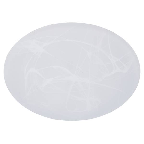 LED-plafondlamp Maya ijzer/acrylglas - wit - 1-lichts