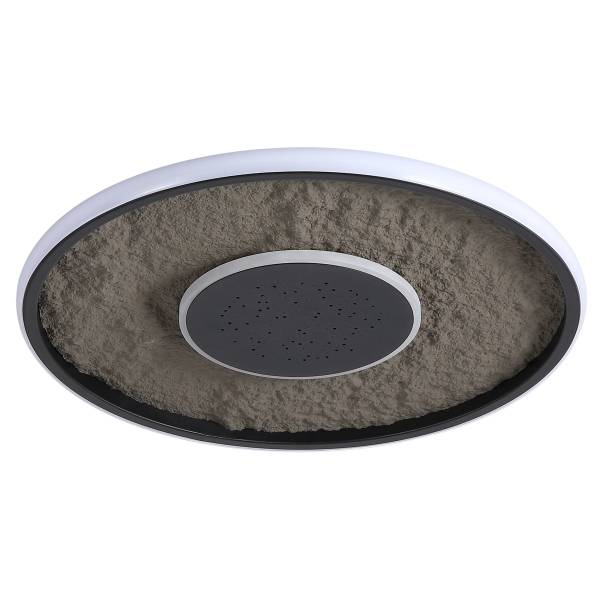 LED-Deckenleuchte Lumadisc Typ B Stahl - Schwarz - 1-flammig