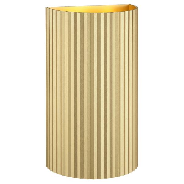 Wandleuchte Undula Aluminium - 2-flammig