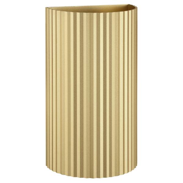 Wandleuchte Undula Aluminium - 2-flammig
