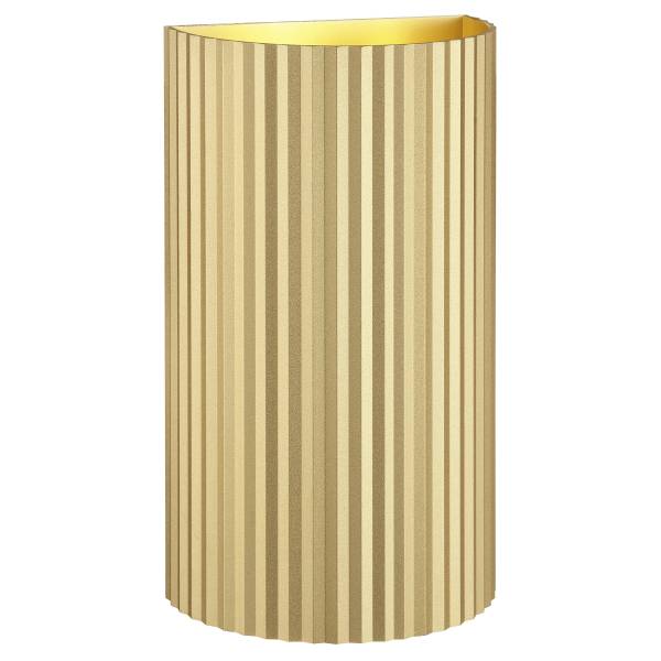 Wandleuchte Undula Aluminium - 2-flammig