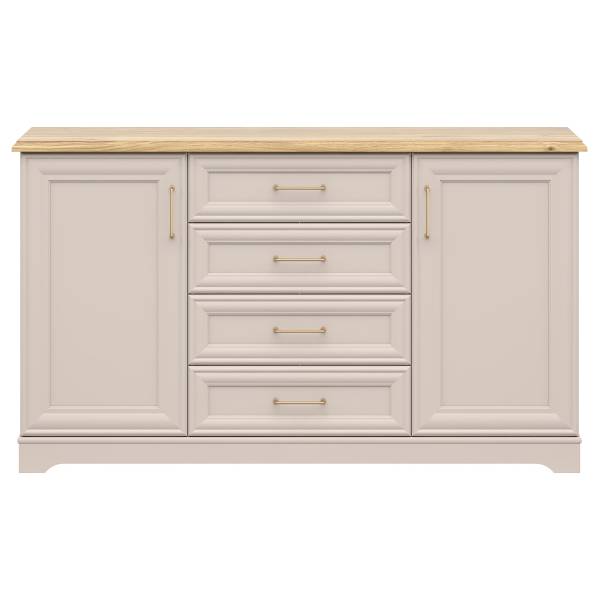 Sideboard Boltown Kaschmir / Eiche Mauvella Dekor