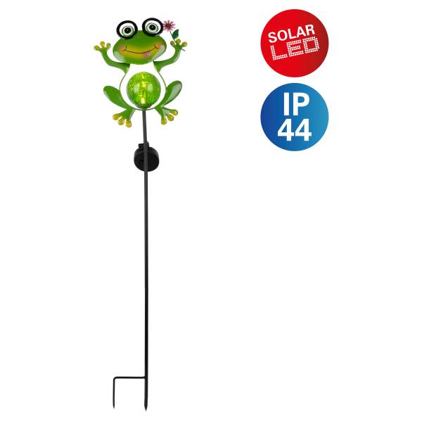 LED-padverlichting Froggy gekleurd glas/ijzer - 1-lichts