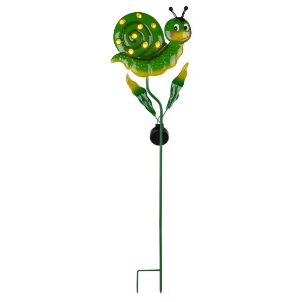 LED-Wegeleuchte Snaily Eisen - 9-flammig