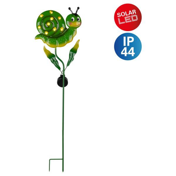 LED-Wegeleuchte Snaily Eisen - 9-flammig