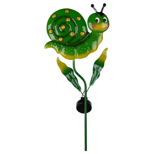 LED-Wegeleuchte Snaily Eisen - 9-flammig