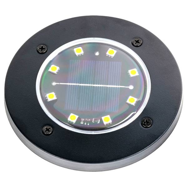 LED-Wegeleuchte Kian 8er-Set Polypropylen / Edelstahl - 1-flammig