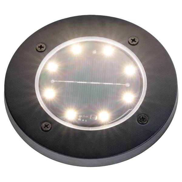 LED-Wegeleuchte Kian 8er-Set Polypropylen / Edelstahl - 1-flammig