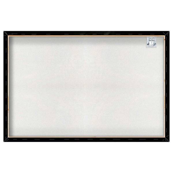 Leinwandbild Imposanter Tiger Typ A Multicolor - Mischgewebe - Pinie - 80 x 120 x 3.1 cm