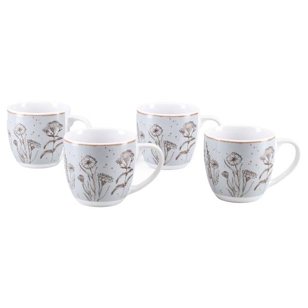 Ensemble de tasses à café Vintage Porcelaine - Pierre