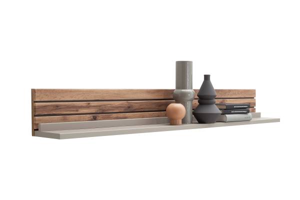 Wandboard Pintuk Sandgrau / Eiche Dekor