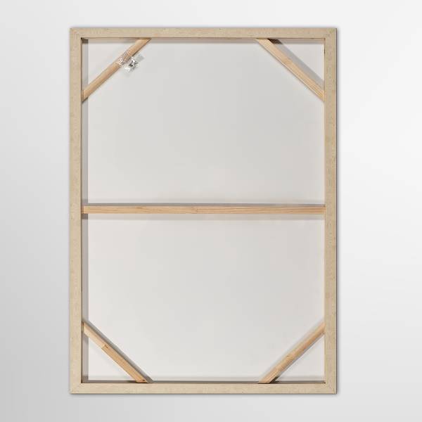 Bild Pure Lines Leinwand - Beige