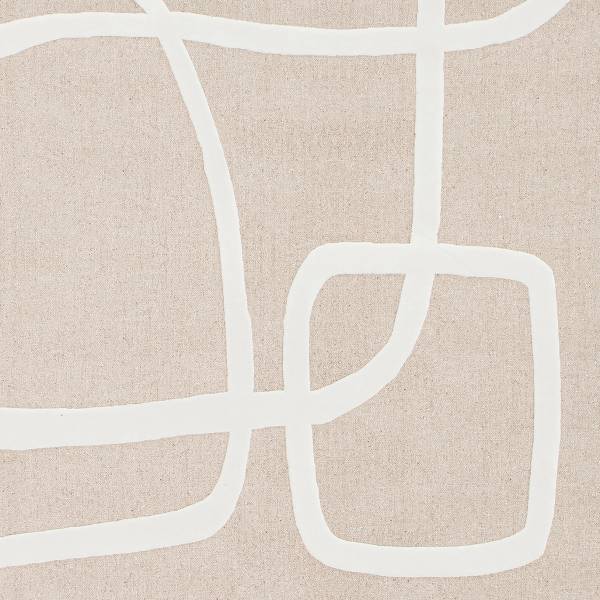 Bild Pure Lines Leinwand - Beige