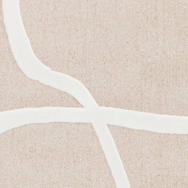 Bild Pure Lines Leinwand - Beige