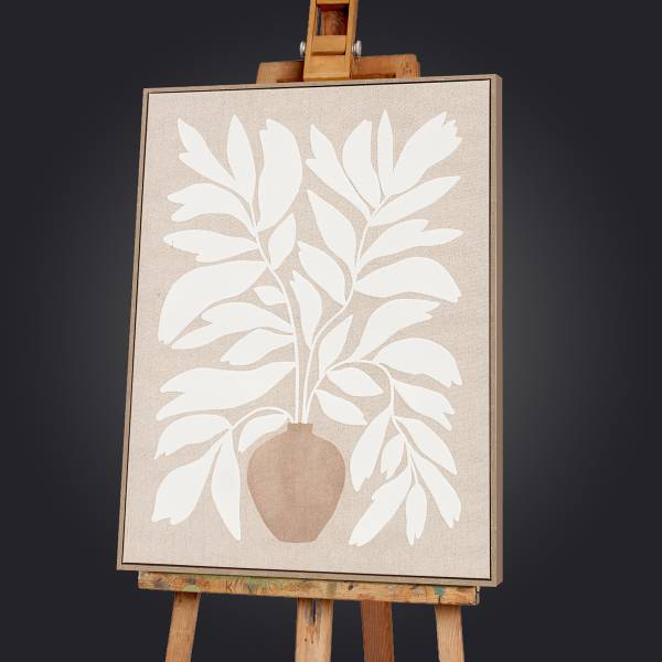 Image Leaf Dream Type A Toile - Beige