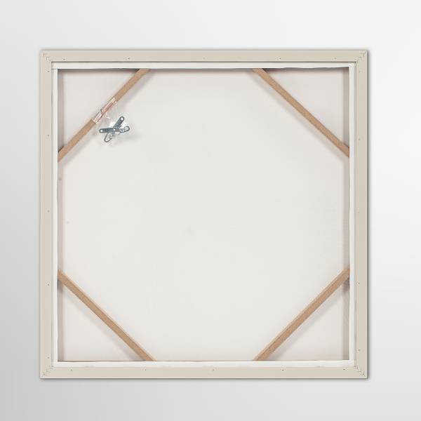 Bild Golden Swirl Typ A Leinwand - Beige