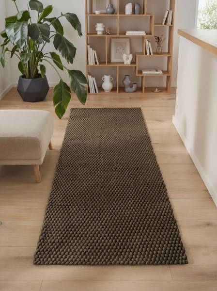 Läufer Rope Polyester - Braun