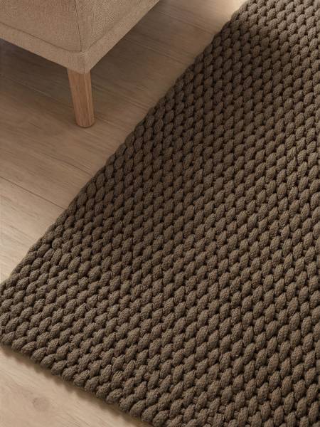 Läufer Rope Polyester - Braun