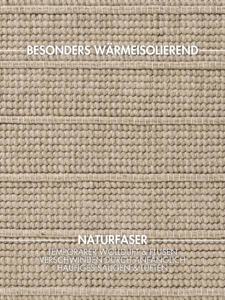 Läufer Parker Wolle - Beige