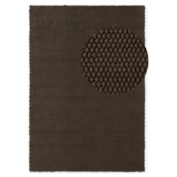 Flachgewebeteppich Rope Polyester - Braun - 120 x 170 cm