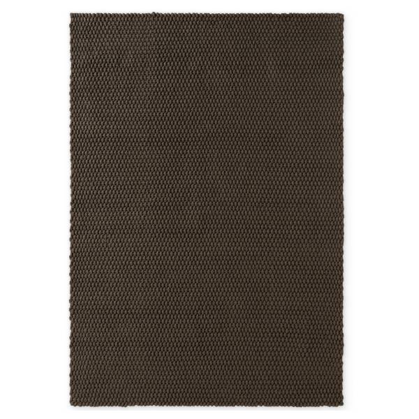 Flachgewebeteppich Rope Polyester - Braun - 120 x 170 cm