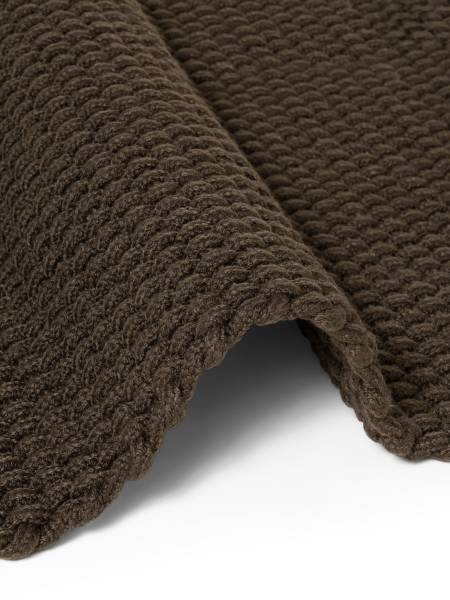 Flachgewebeteppich Rope Polyester - Braun - 120 x 170 cm