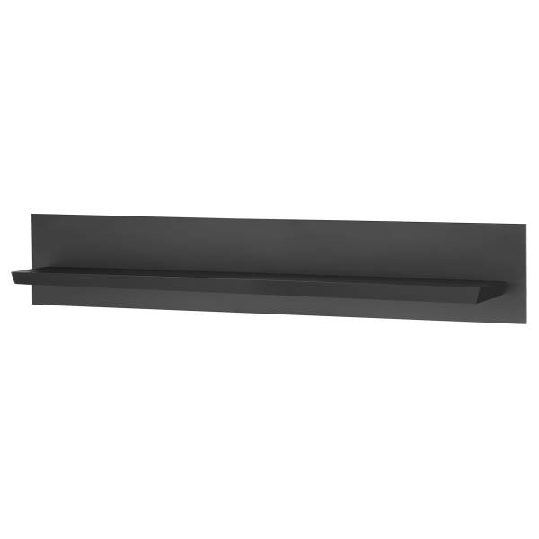 Wandboard Doyles Matt Schwarz - Breite: 140 cm