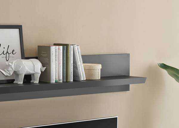 Wandboard Doyles Matt Schwarz - Breite: 140 cm