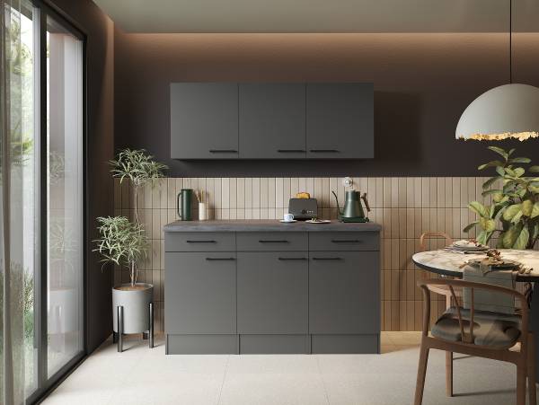 Miniküche Oliver 150 cm ohne Geräte kaufen
