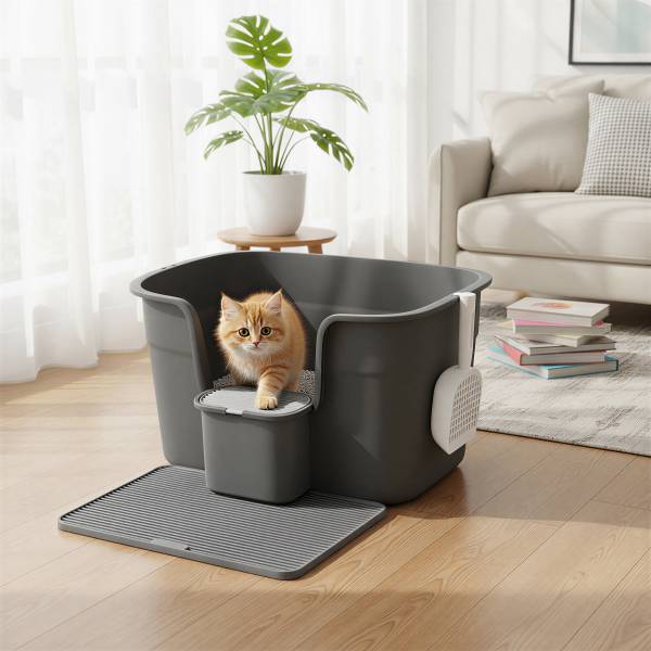 Katzenklo Vamay Grau
