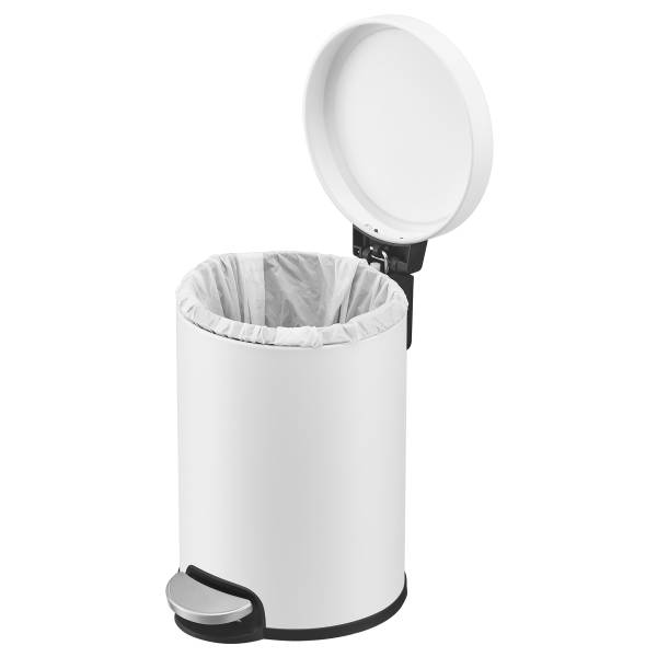 Poubelle cosmétique Kraus Blanc