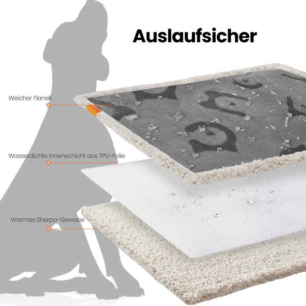 Wasserdichte Hundedecke Laumi 203 x 152 cm
