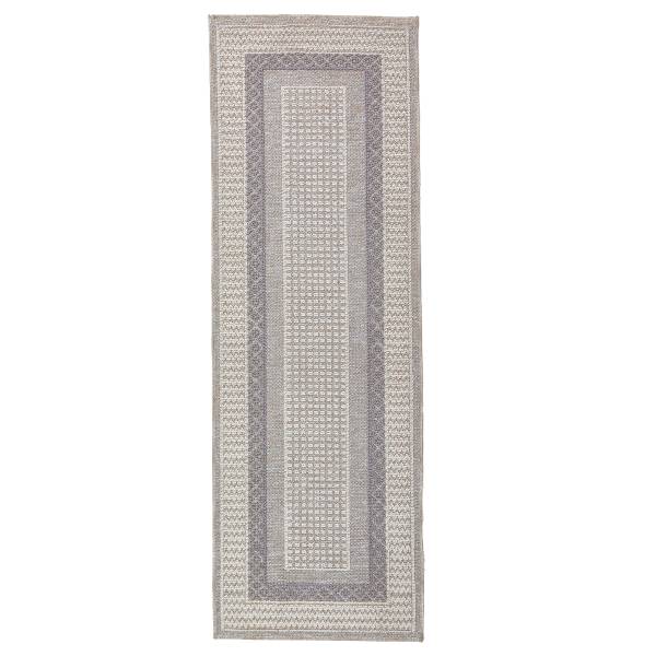 Läufer Modra Polyester - Grau - 78 x 230 cm