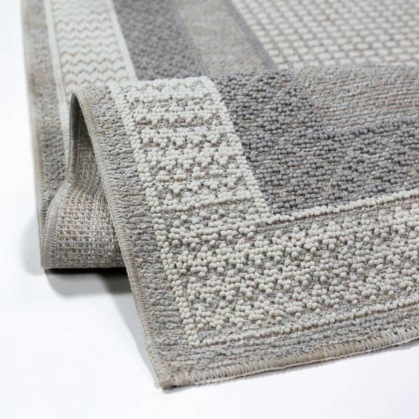 Läufer Modra Polyester - Grau - 78 x 230 cm