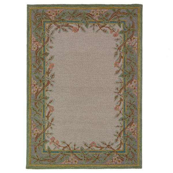 Wollteppich Verona Floral Wolle - 140 x 200 cm